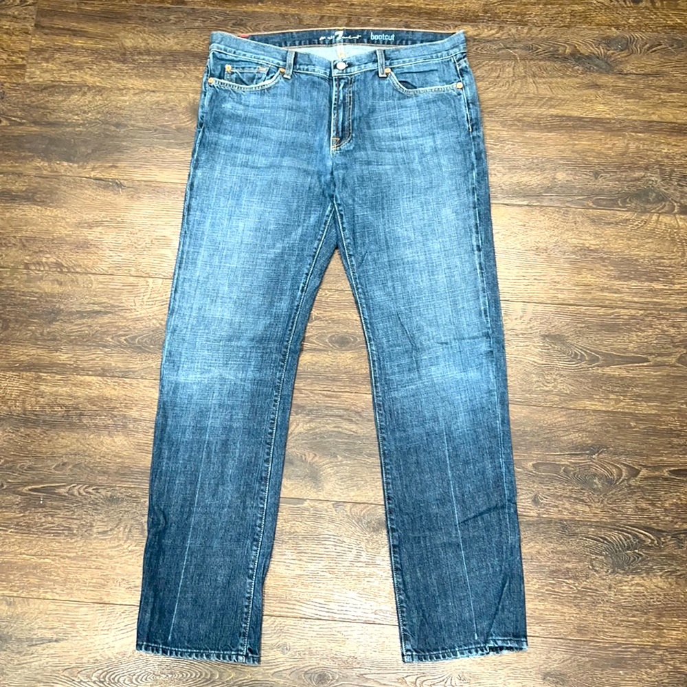 7 For All Mankind jeans, 36 waist, almost new